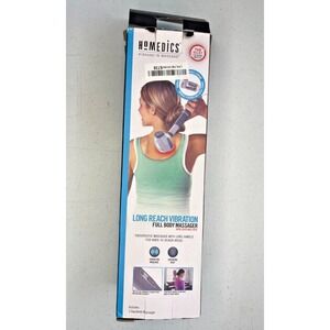 Homedics Long Reach Vibration Full Body Massager with Soothing Heat